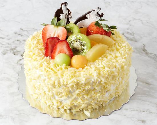White Forest Cake 7" (白森林蛋糕1磅)